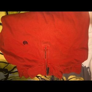 Burnt orange chaps sweater